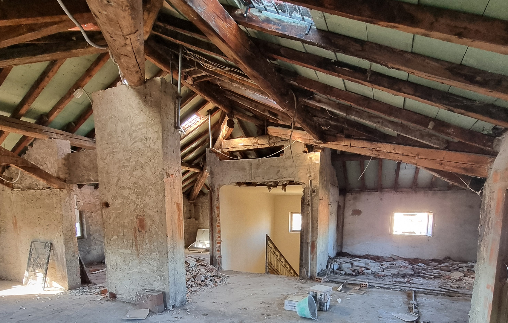 BioEdil SRL | Dettaglio ristrutturazione Villa Tedesi